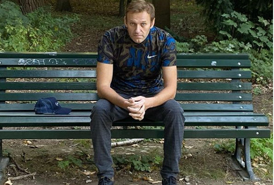 Alexei Navalny blames Vladimir Putin for poisoning him