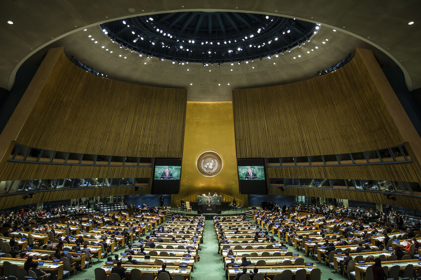 At the UN to talk about decolonization