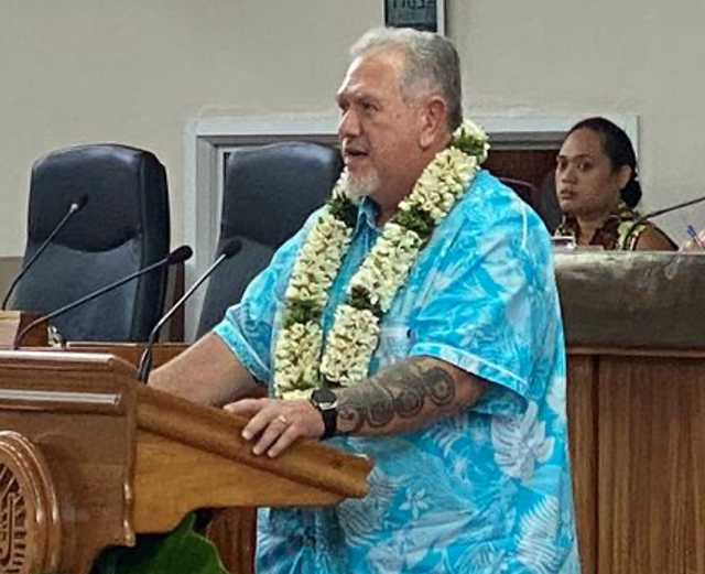 Moetai Brotherson, President of French Polynesia