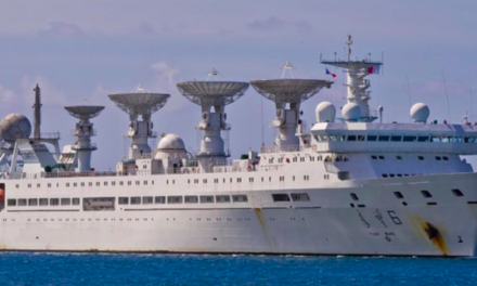 300 “scientists” from the Yuang Wang 5 stuck in the boat